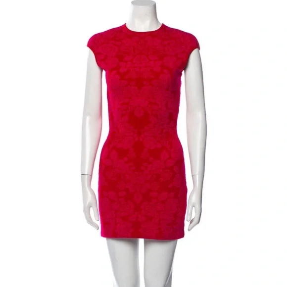 Red Alexander McQueen dress size Small - Picture 1 of 7